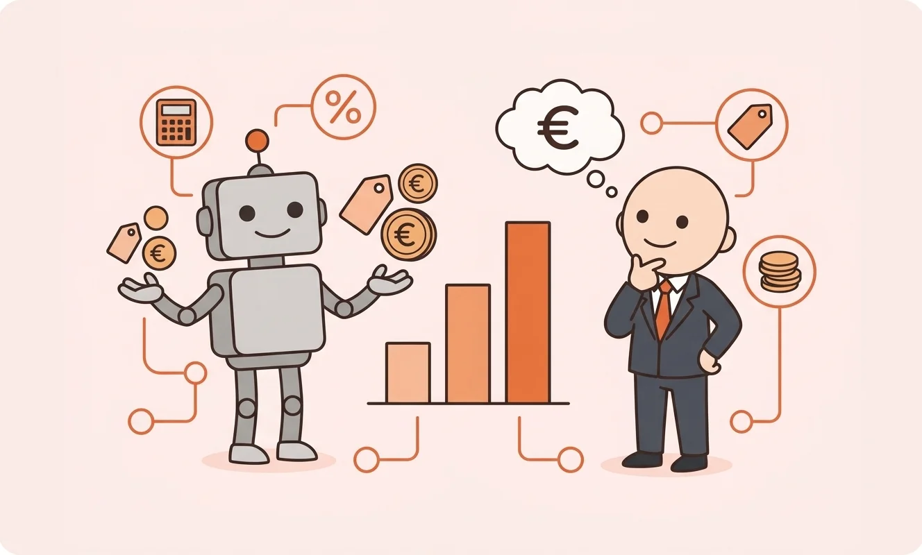 Kiek kainuoja dirbtinis intelektas verslui: kainos, modeliai ir biudžetas 2026 m.